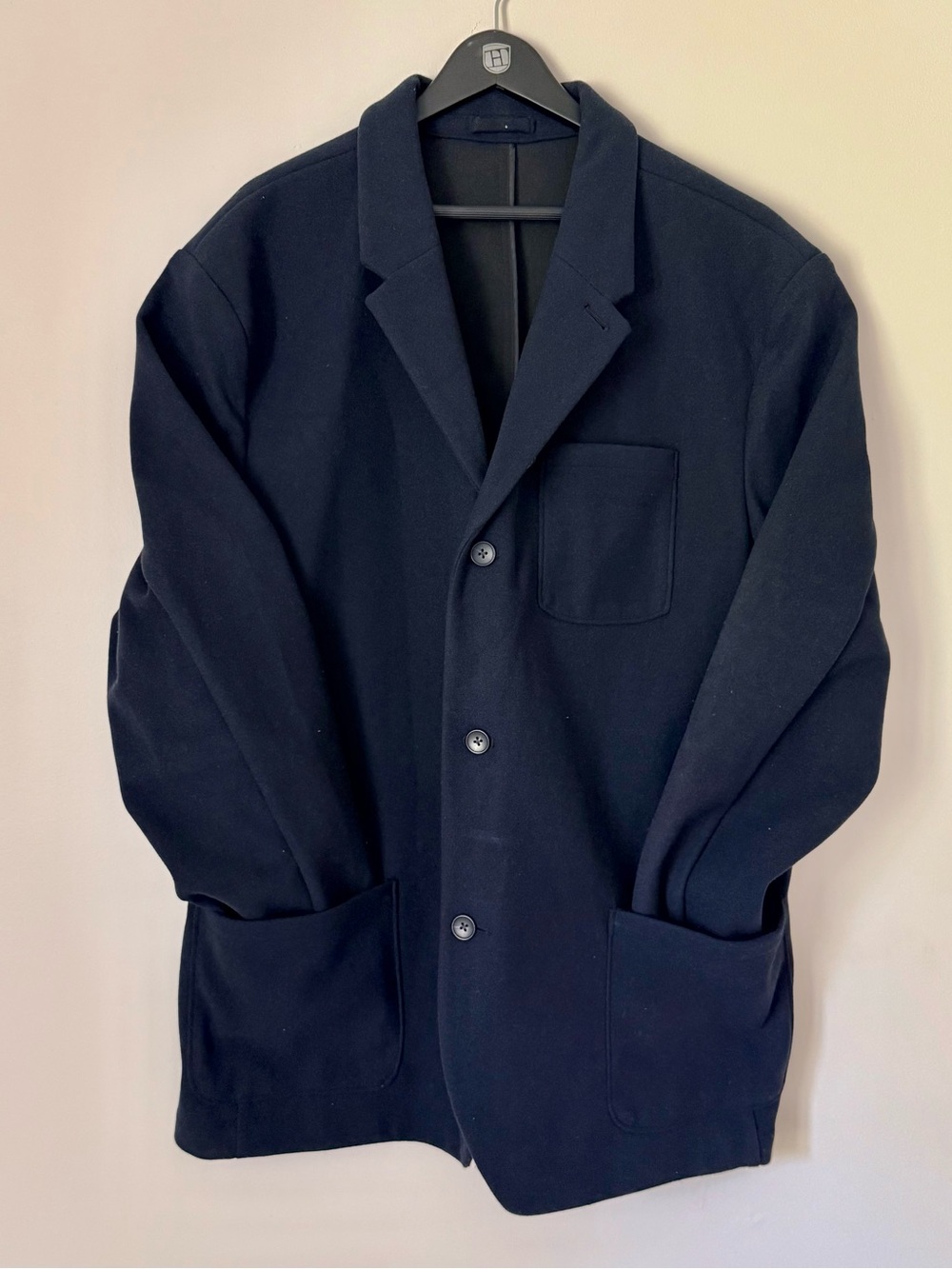 Old Navy Men’s Big & Tall Navy Pea Coat-Style Button Front Jacket SZ.3XL Tall